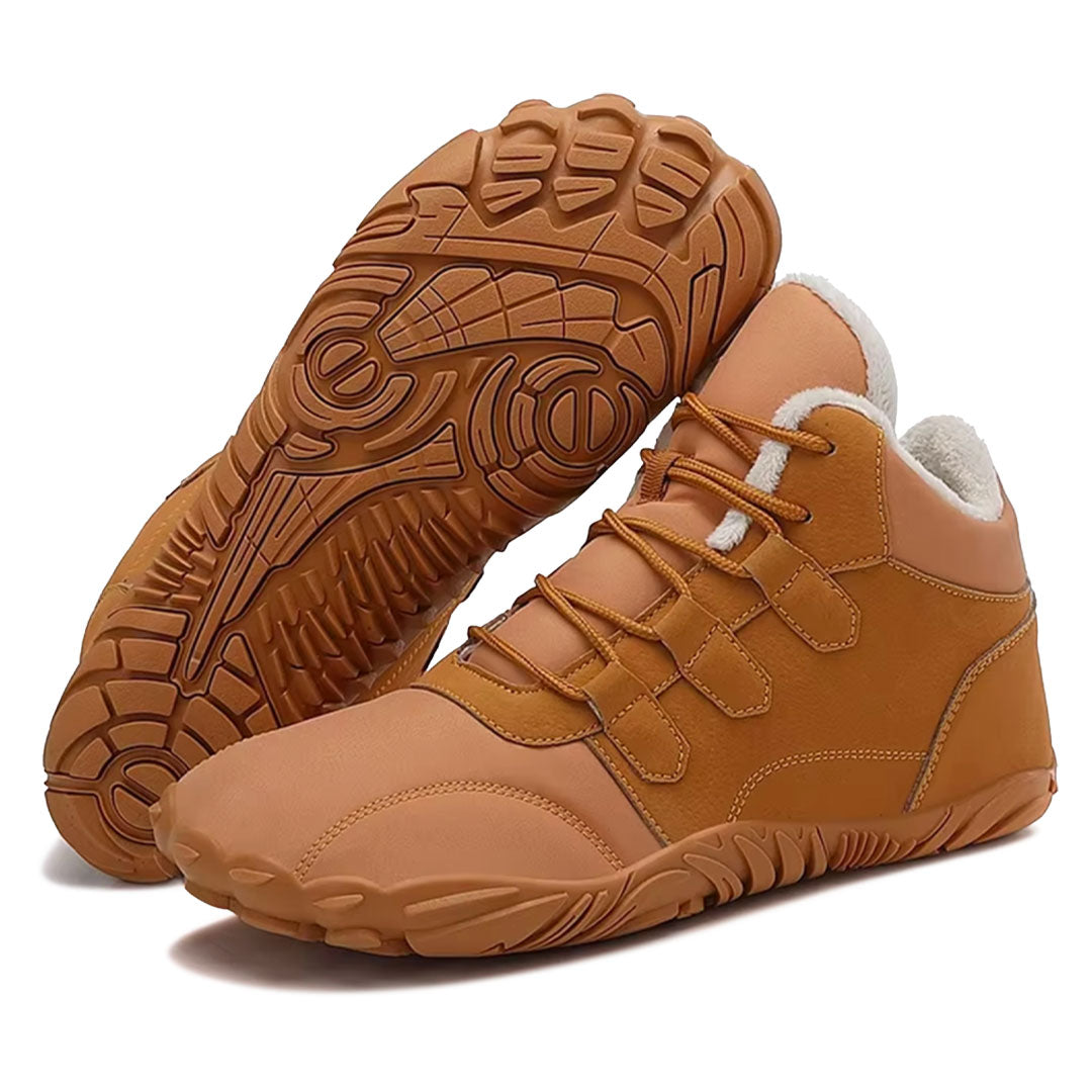 Chaussures pieds nus hiver